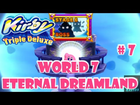 Let's Play Kirby: Triple Deluxe - World 7 Eternal Dreamland (Finale)