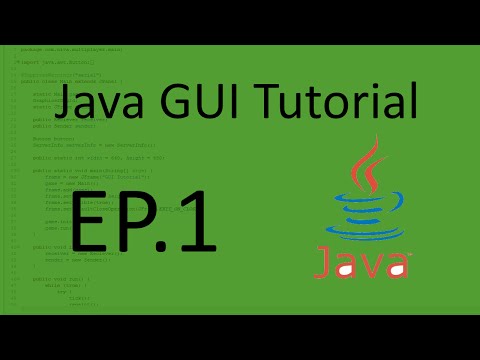 Java Gui Tutorial Ep 1 Introduction