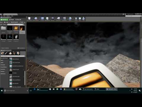 Unreal Engine 04 17 2017 Smoke/Fire Test