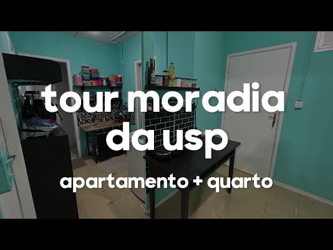 Tour pela moradia da USP | CRUSP | apartamento | meu quarto
