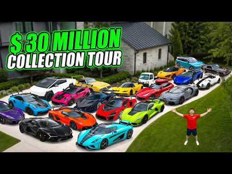FULL TOUR Of My $30 MILLION Hyper & Supercar Collection 4.0