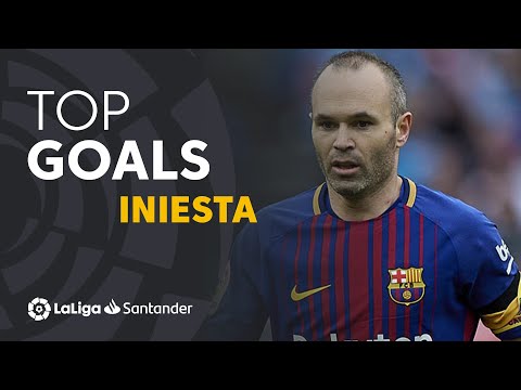 TOP 10 GOALS LaLiga Iniesta