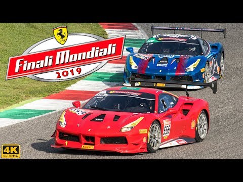 FERRARI CHALLENGE PURE SOUND  - FINALI MONDIALI [2019 4K]