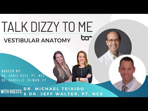 Season 2 Ep 1: Vestibular Anatomy with Dr. Michael Teixido, MD and Dr. Jeff Walter, PT, NCS
