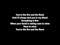 Vance Joy - Fire and the Flood Lyric 