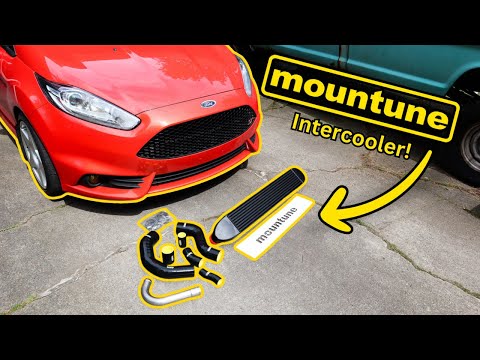 Fiesta ST gets the Mountune Intercooler Kit!