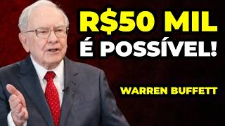 Como Juntar R$50 Mil Mesmo Ganhando Pouco | Warren Buffett