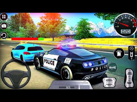 US Police Car Drift in The City Simulator - SUV Cop Patrol Chase Driving - Android GamePlay #11