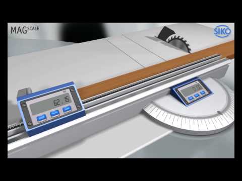 SIKO MagLine -- Electronic Displays for Woodworking
