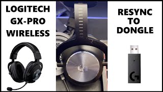 Pair Logitech-G PRO X Wireless Headphones
