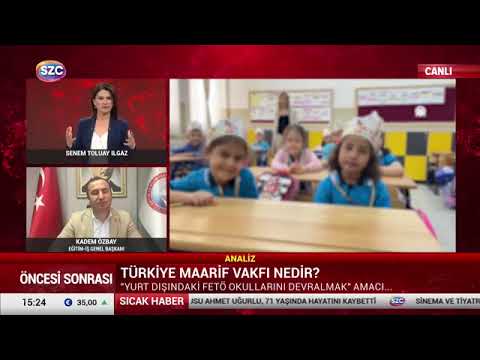 Genel Başkanımız Kadem Özbay, Sözcü Tv’de yayınlanan Öncesi Sonrası programında Senem Ilgaz’ın canlı yayın konuğu oldu ve MEB Bütçesinden Maarif Vakfına 5,7 Milyar TL aktarılacak olması ile ilgili açıklamalarda bulundu. 30/05/2024 | EĞİTİM İŞ