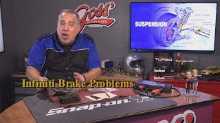 Infiniti Brake Problem