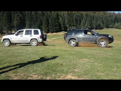 Jeep Cherokee 3.7 KJ vs Land Rover Frelander LR1 - Inönü Yaylası