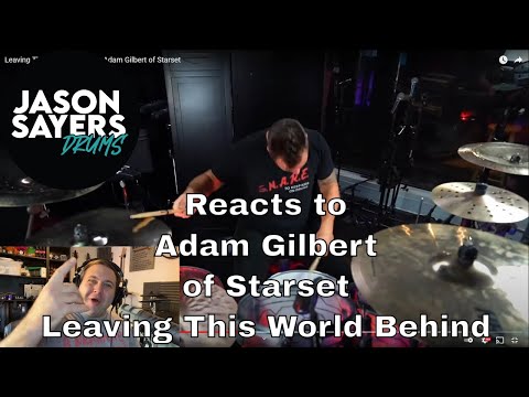 Drummer Reacts to Leaving This World Behind by Adam Gilbert of Starset