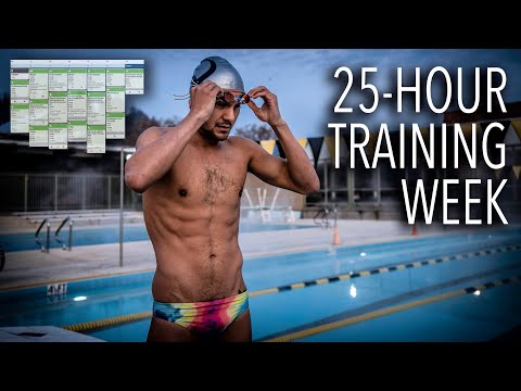 FULL WEEK OF HALF IRONMAN TRAINING: triathlon workouts with a top age-group triathlete