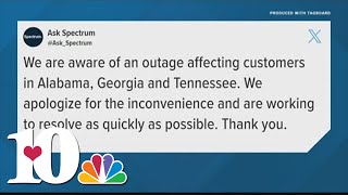 Pulled-down lines in North Carolina cause internet outages to Spectrum customers