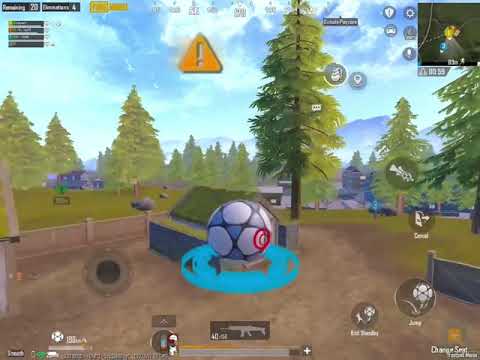 New Trick To Travel Long Distance With Football😉#gaming #bgmi #pubg#shorts #youtubeshorts @Levinho