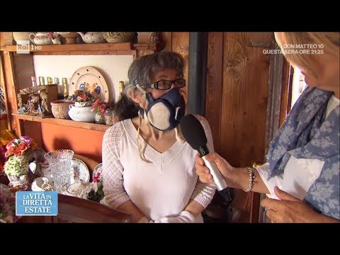 Maria, prigioniera della sensibilità chimica multipla - La vita in diretta estate 19/07/2018