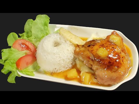 Pollo a la Piña SÚPER JUGOSO