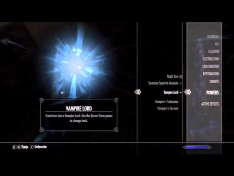 Skyrim Dawnguard DLC Walkthrough/Let's Play - Vampire Lord Questline Ep.5