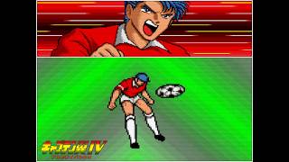 [SFC] Clear Bomb Header by Kazu (Miura Kazuyoshi) クリアボム 三浦 知良 💣 | Captain Tsubasa 4 キャプテン翼IV [4K]