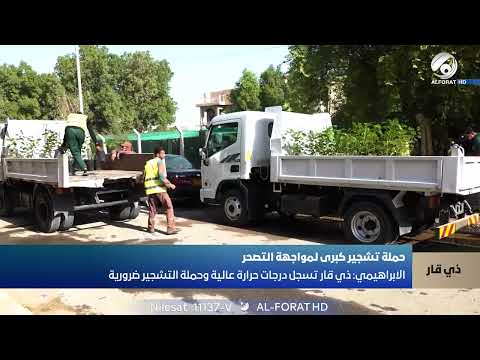 فيديو | محافظ ذي قار مرتضى الابراهيمي يطلق حملة واسعة لزراعة آلاف الأشجار الظلية ودائمة الخضرة
