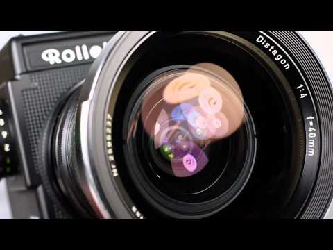 Rollei 40mm f/4 HFT Distagon Carl Zeiss Rolleiflex