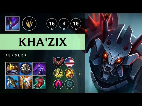 Kha'Zix Jungle vs Elise - NA Grandmaster Patch 25.15