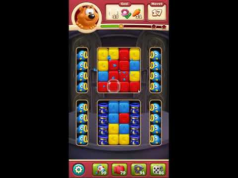 Toon Blast Level 3495 - NO BOOSTERS 🐻🐺🐱 | SKILLGAMING ✔️