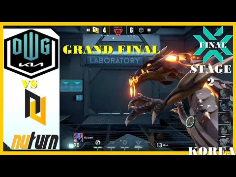 GRAND FINAL NUTURN vs DWG KIA HIGHLIGHT VALORANT VCT 2021 KOREA Stage2 Playoffs Day FINAL.