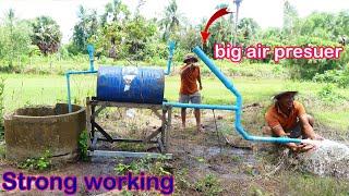 Download lagu Pressured Pump from Deep well, Amazing Auto water motion from deep well using Red pressure tank 01 mp3