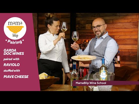 Pinot Grigio | Garda Doc Wines paired with Raviolo | Wine Pairing with Filippo Bartolotta