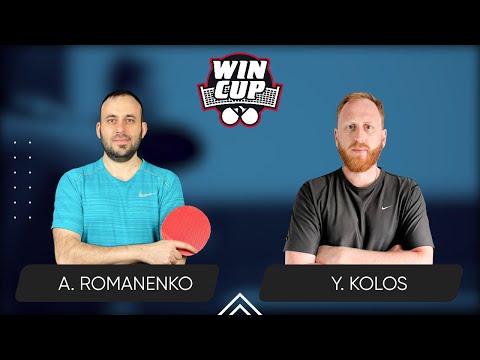 16:30 Andrii Romanenko - Yurii Kolos West 3 WIN CUP 09.08.2024 | Table Tennis WINCUP