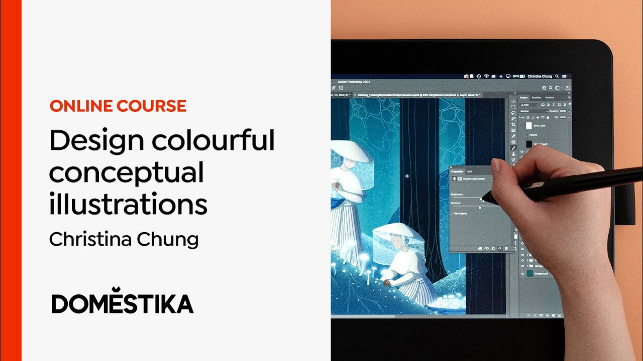 Conceptual illustrations using color and symbolism - A course by Christina Chung | Domestika English
