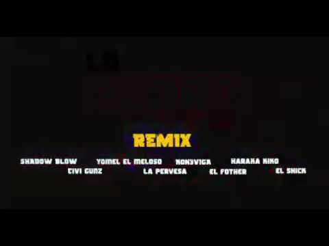 yomel el meloso ft la preserva los perros de los pies remix ( video oficial)