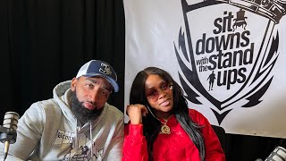 Sit-Downs with The Stand-Ups - Remy Ma -Full interview Talks Marriage, Papoose, prison and More!!