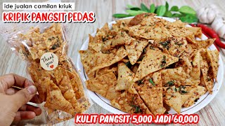 Download lagu Delicious Spicy Wonton Chips Recipe! A Snack Selling Idea mp3