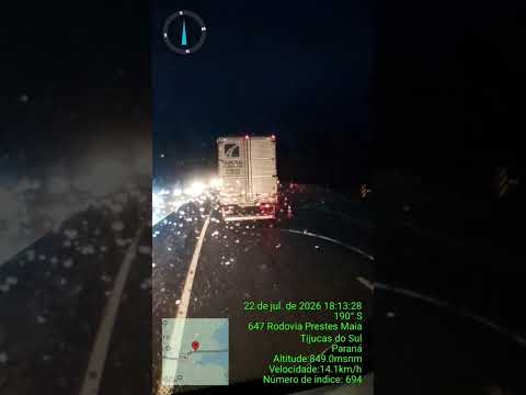 acidente em Tijucas do sul  pr