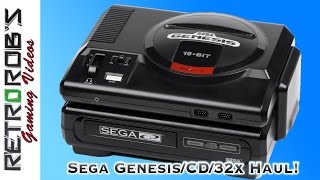 Sega CD snd 32x Unboxing and Test