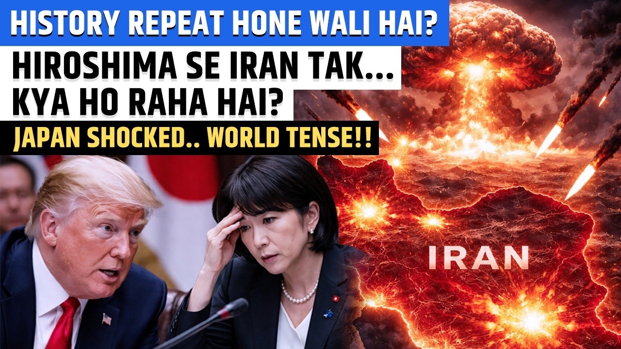 From Hiroshima to Iran: Trump Pushes Japan Into Iran War? Oil, War & Nuclear Bomb!