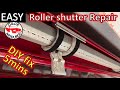 Easy 5 Minute Roller Shutter Fix Replace Broken Locking Straps DIY Guide 55mm 77mm Lath Segments