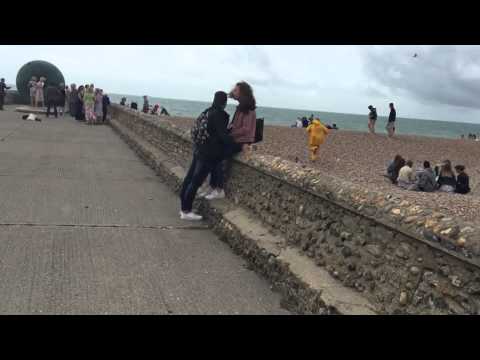 Bison Beer's Nick GET IN THE SEA