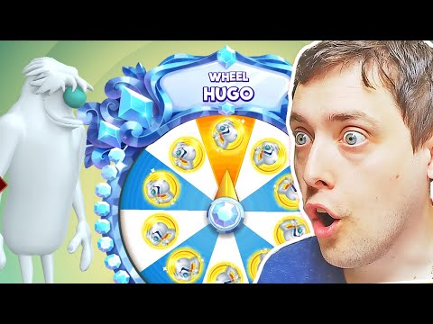 HUGO WHEEL CAN I GET JACKPOT!? - Looney Tunes World of Mayhem Game Gameplay
