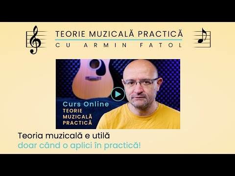 CURS ONLINE - Teorie Muzicală Practică  - Ce conține