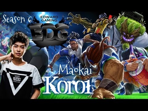 EDG Koro1 MAOKAI Top vs Fiora - Patch 6.7 KR | League of Legends