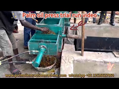 Double screw oil expeller - high oil yield