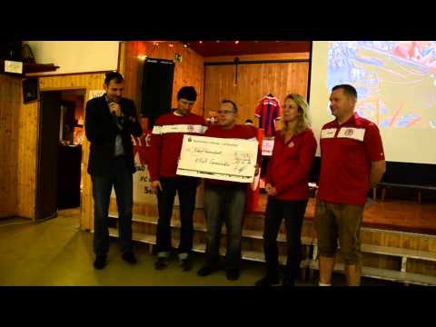 Spende des Fc Bayern Fanclubs Sesslach an Kika Gemünde