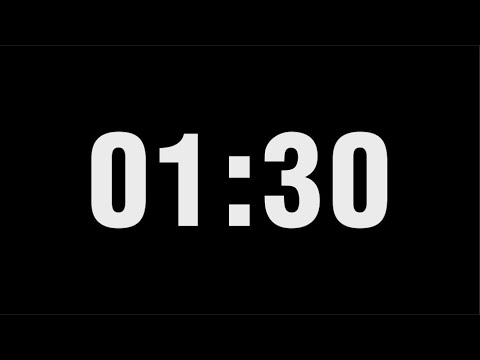 1 Minute 30 Second Timer Countdown | 1:30