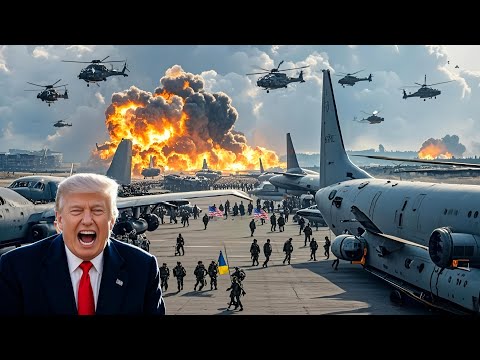 Happened today! The largest American air base in Ukraine was brutally destroyed by Russia.