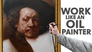 An AIRBRUSH PAINTING does NOT have to look AIRBRUSHED